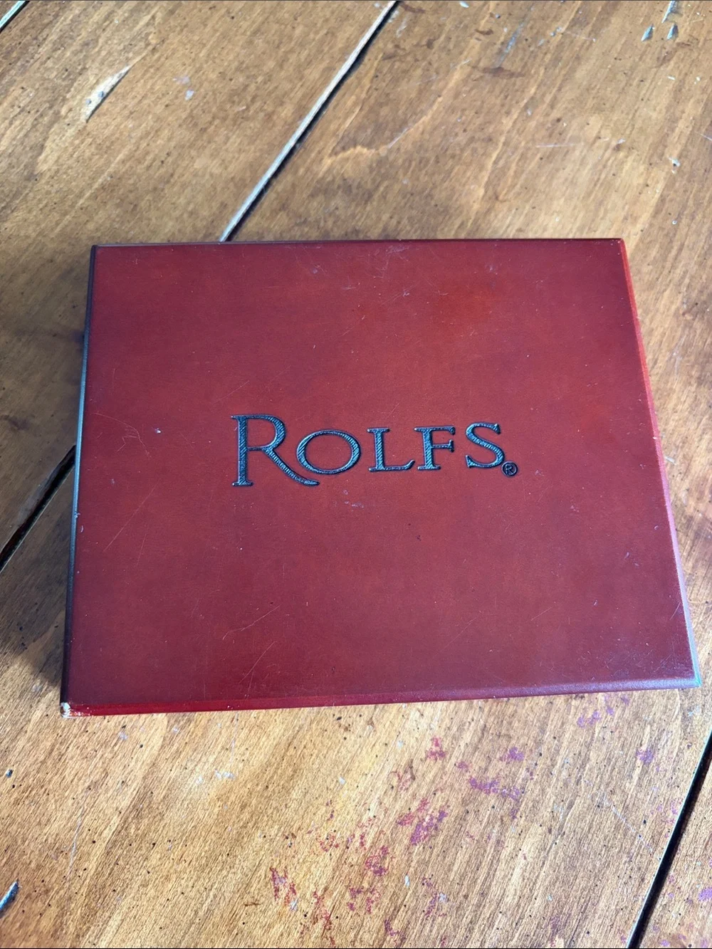 Rolfs Men's Leather Card & Key Holder - Tan Brown